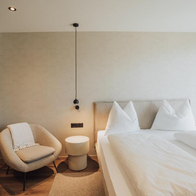 Oberegghof Ferienwohnung Laugen - Appartamento Deluxe con 2 Camere da Letto e Vista Giardino - 18