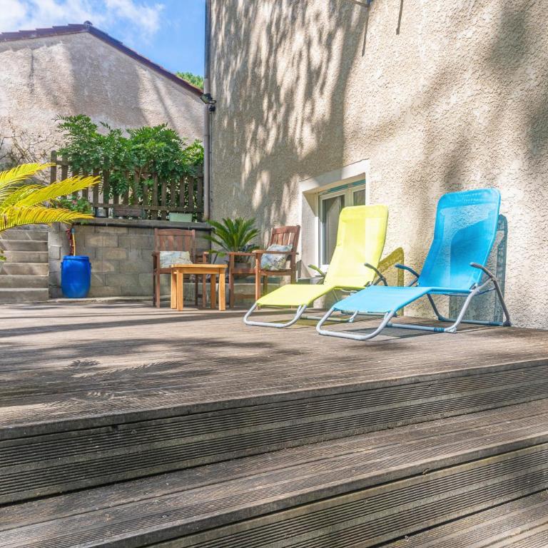 Logement T3, Dune du Pilat à 5 km - Two-Bedroom Deluxe Apartment with Garden View - 19