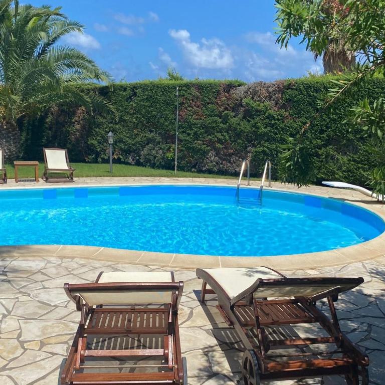 Amazing sunset with swimming pool - Villa con Vista Mare - 34