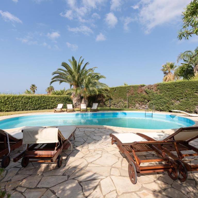 Amazing sunset with swimming pool - Villa con Vista Mare - 6