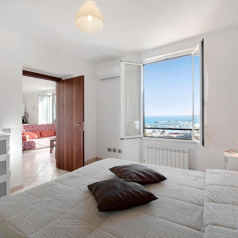 Trilocale in villa vista mare Apt 3 - Appartement 2 Chambres Deluxe - Vue sur Océan - 13