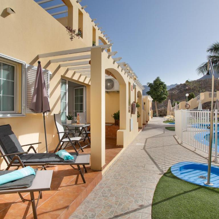 Mangueros Suite 4 Puerto de Mogán - Apartamento de 1 dormitorio con vistas al jardín - 2