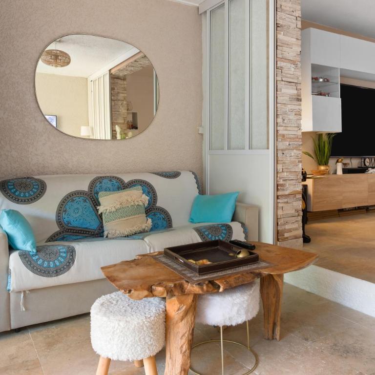 Domaine de la Corniche - Two-Bedroom Deluxe Apartment with Garden View - 5