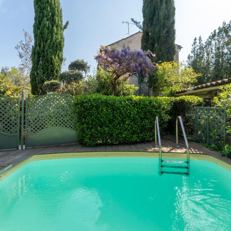 Studio de charme à Avignon - Apartamento de 1 dormitorio con vistas al jardín - 18