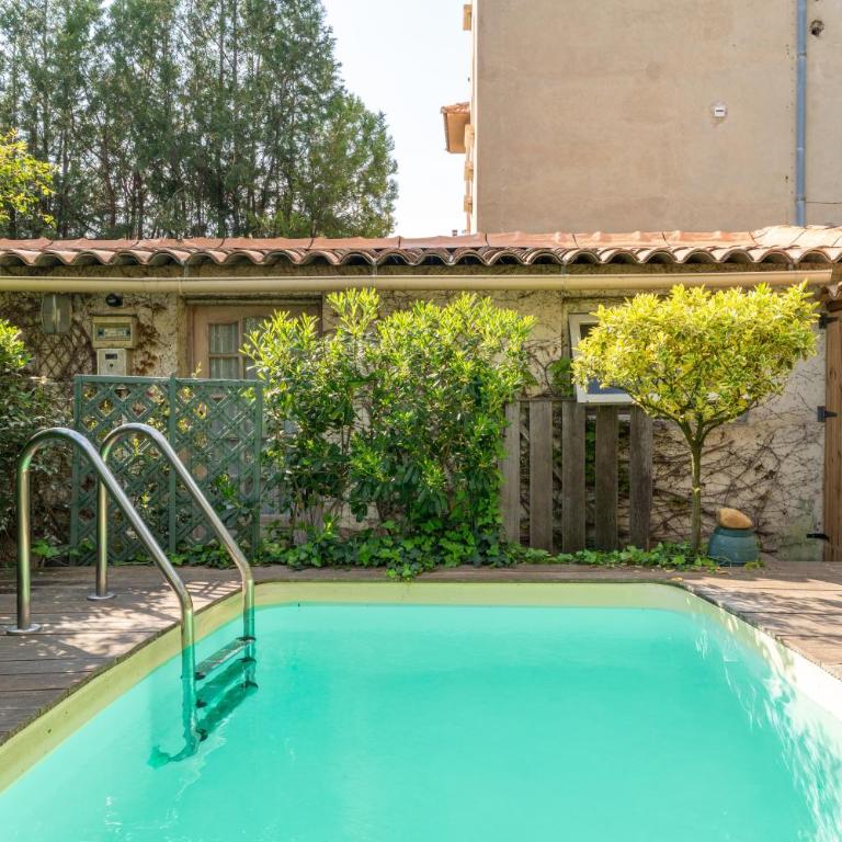 Studio de charme à Avignon - Apartamento de 1 dormitorio con vistas al jardín - 2