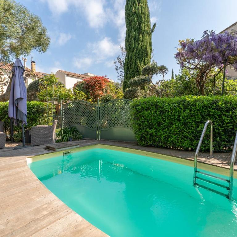 Studio de charme à Avignon - Apartamento de 1 dormitorio con vistas al jardín - 19