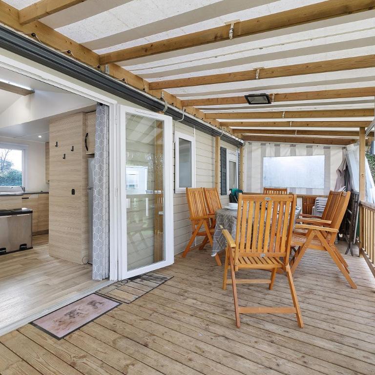 Mobile Home du Bois Dormant - Apartment mit Terrasse - 20