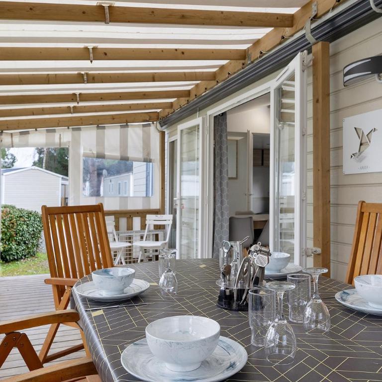 Mobile Home du Bois Dormant - Apartment mit Terrasse - 21