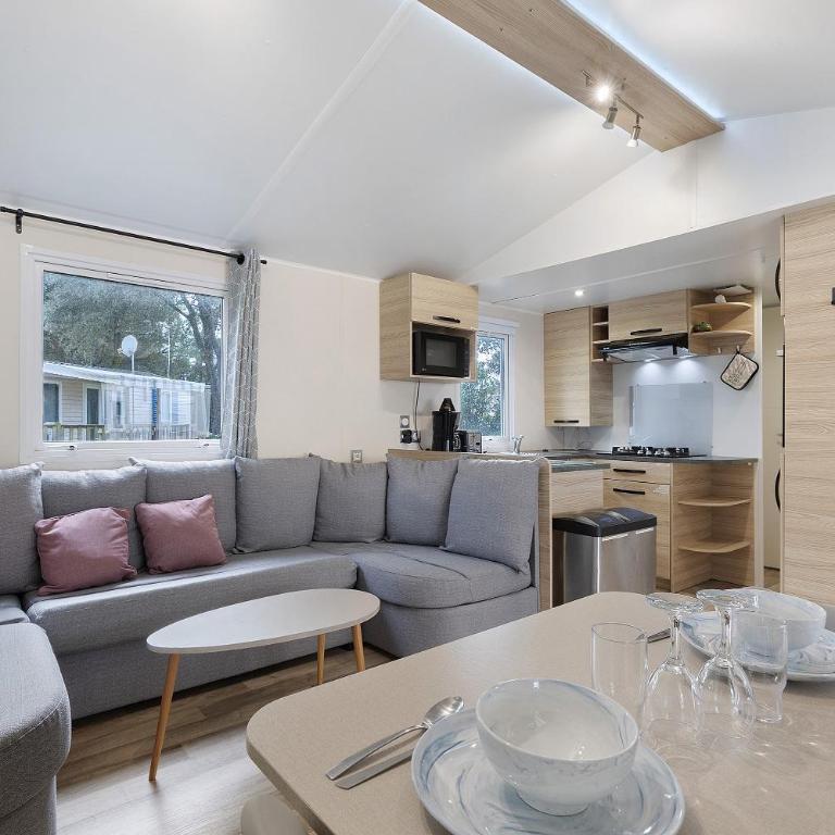 Mobile Home du Bois Dormant - Apartment mit Terrasse - 3