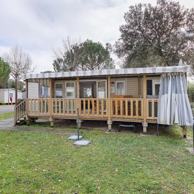 Mobile Home du Bois Dormant - Apartment mit Terrasse - 1