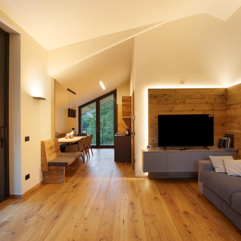 Valgrisa Mountain Lodges 1 - Appartamento Deluxe con 2 Camere da Letto e Vista Giardino - 8