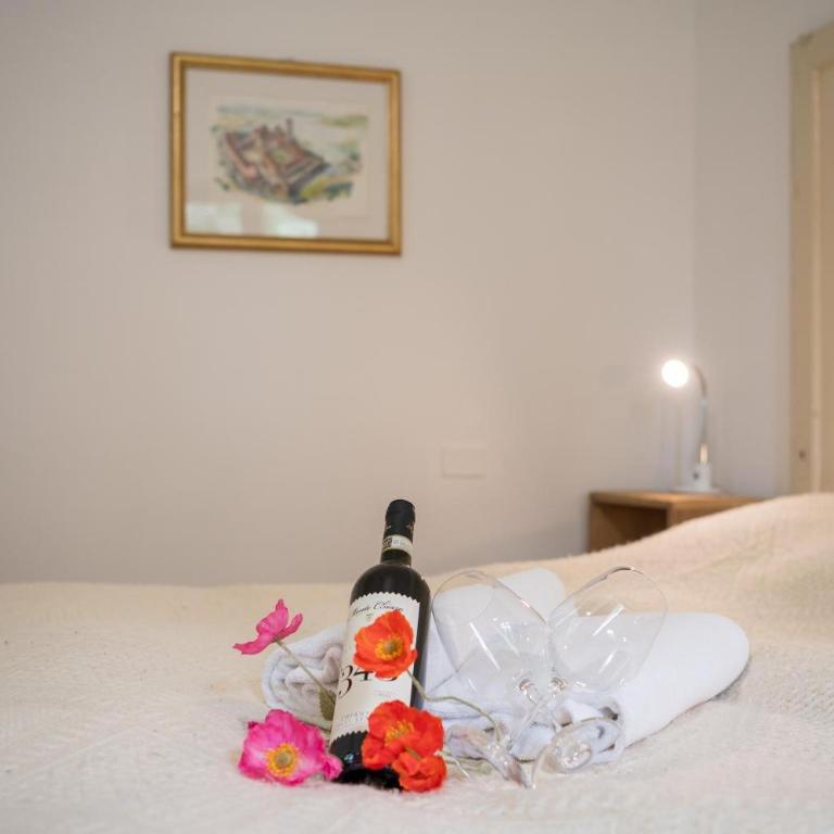 Agriturismo Montechiaro - Appartamento Deluxe con 2 Camere da Letto e Vista Giardino - 11