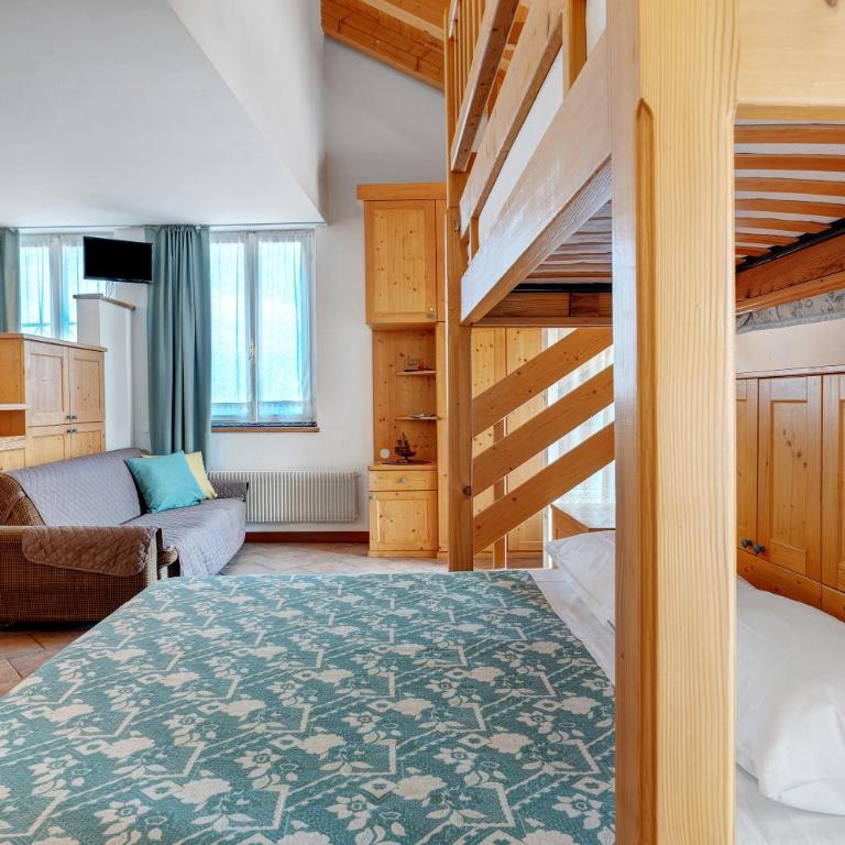 Agriturismo Vento Alpino - Appartamento Superior con 1 Camera da Letto e Balcone - 9