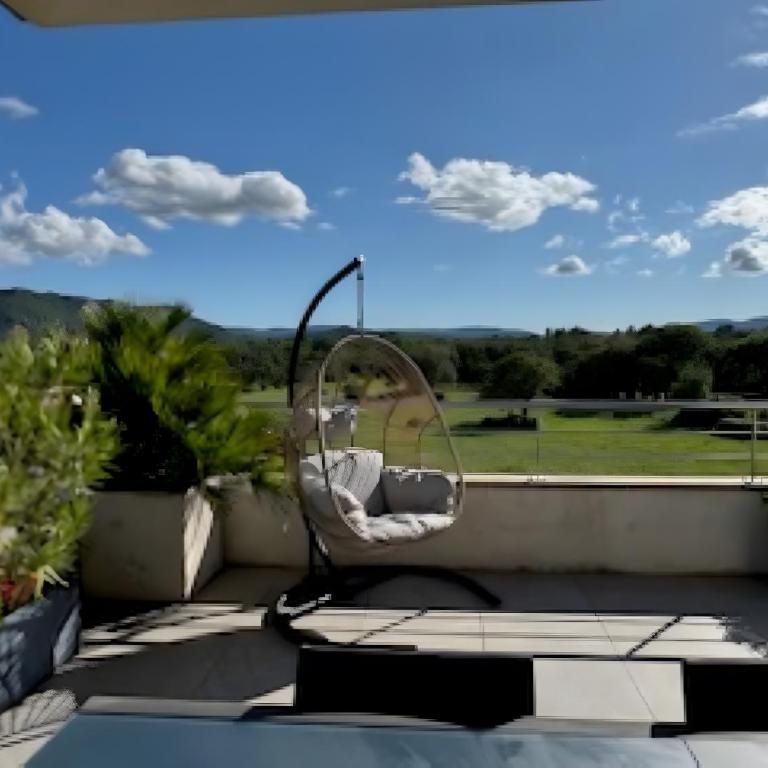 Au Domaine d'Arca - Appartamento Deluxe con 2 Camere da Letto e Vista Giardino - 13