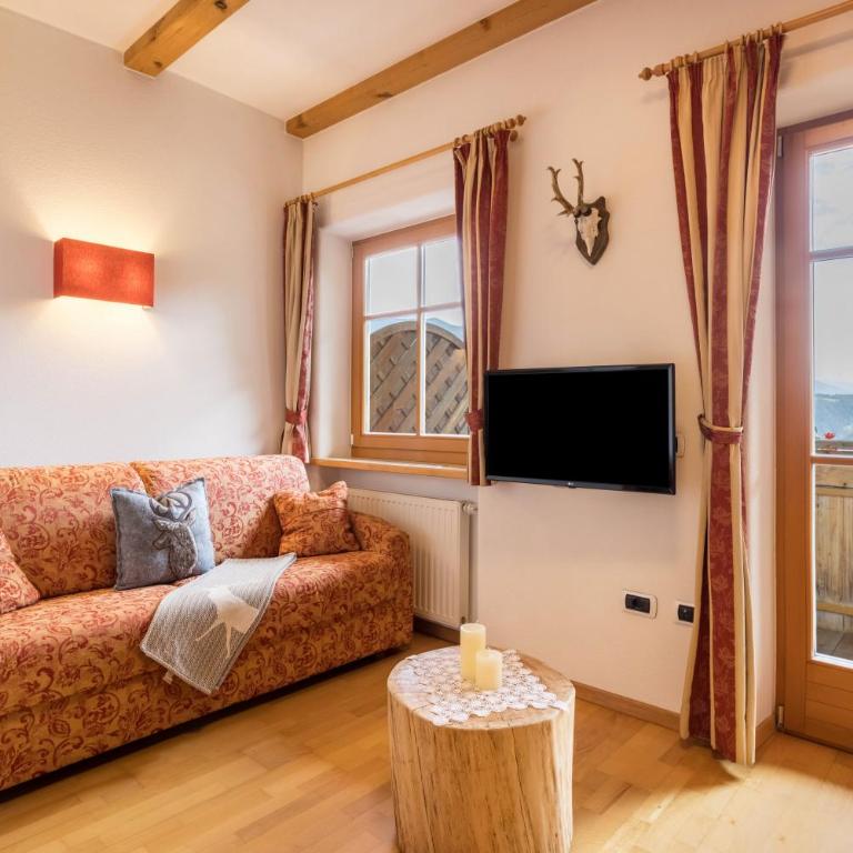 Oberplunerhof - Fewo Kronplatz - Appartamento Superior con 1 Camera da Letto e Balcone - 5