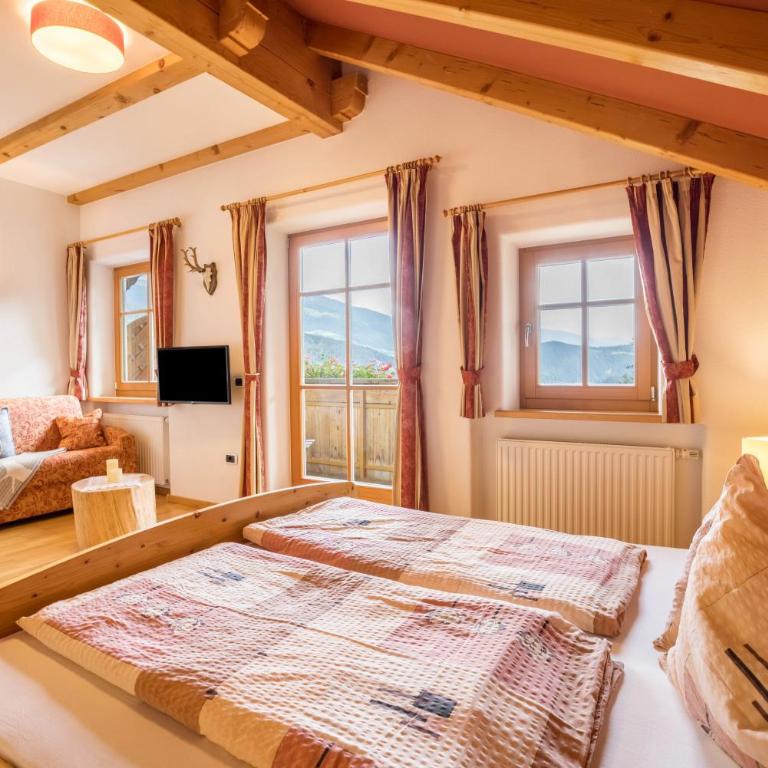 Oberplunerhof - Fewo Kronplatz - Appartamento Superior con 1 Camera da Letto e Balcone - 3