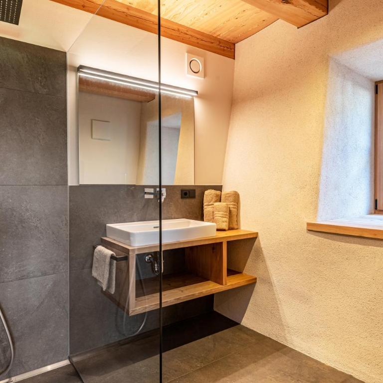 Egger an der Lahn - Apt Nonno - One-Bedroom Apartment with Garden View - 14