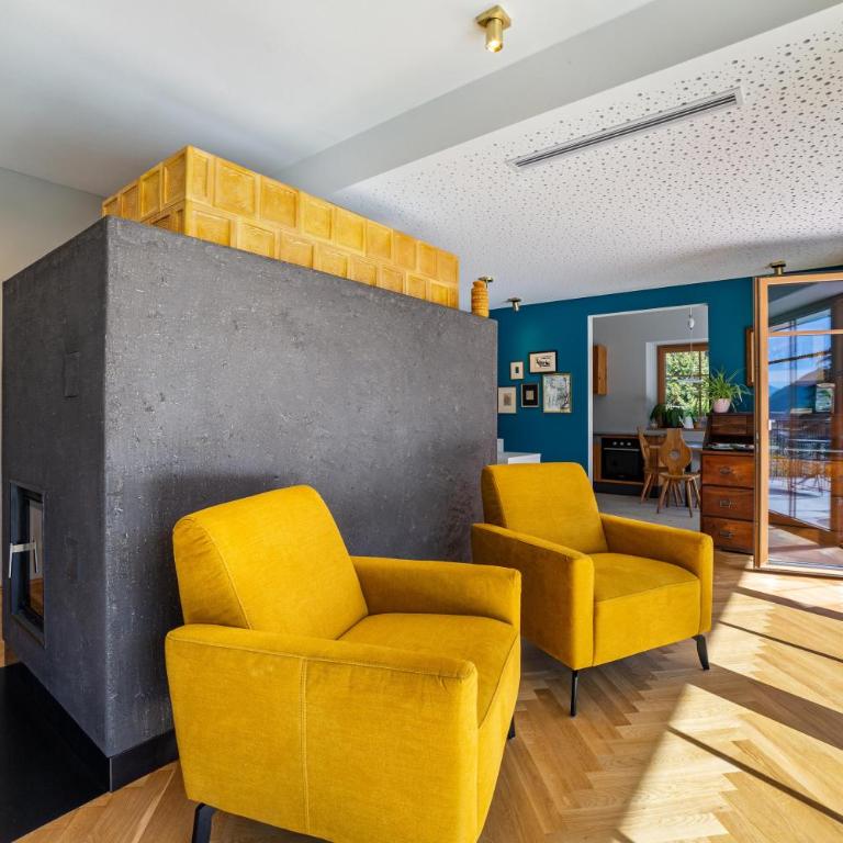 Villa Rosa Unterschöberlehof - Gloria - Appartamento Deluxe con 2 Camere da Letto e Vista Giardino - 23