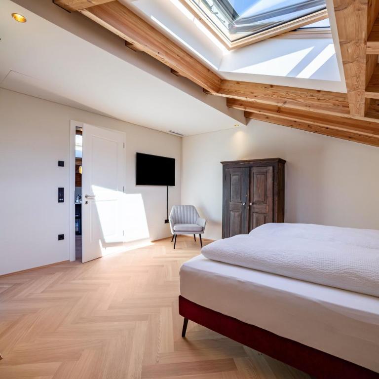 Villa Rosa Unterschöberlehof - Gloria - Appartamento Deluxe con 2 Camere da Letto e Vista Giardino - 9