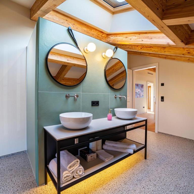 Villa Rosa Unterschöberlehof - Gloria - Appartamento Deluxe con 2 Camere da Letto e Vista Giardino - 18