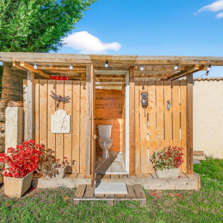 Gîte Uncinatum - La Grange Du Logis - Chambre Quadruple avec Douche - 20