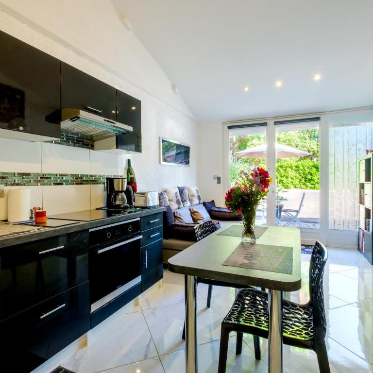 Appartement Lou Paradou - Apartment mit 1 Schlafzimmer und Gartenblick - 6