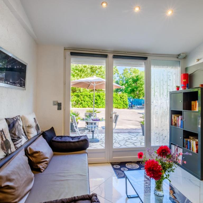 Appartement Lou Paradou - Apartment mit 1 Schlafzimmer und Gartenblick - 3