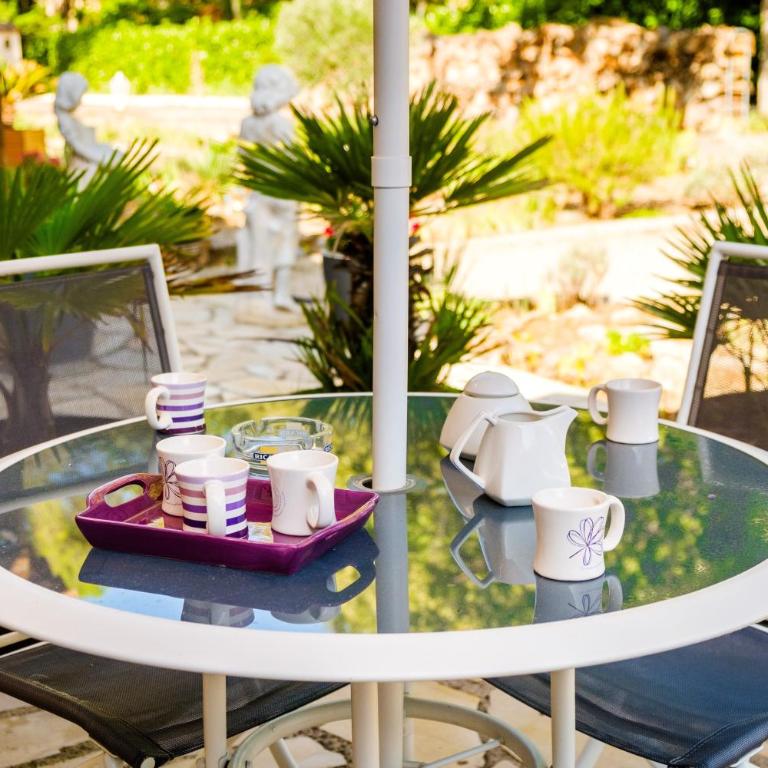Appartement Lou Paradou - Apartment mit 1 Schlafzimmer und Gartenblick - 23