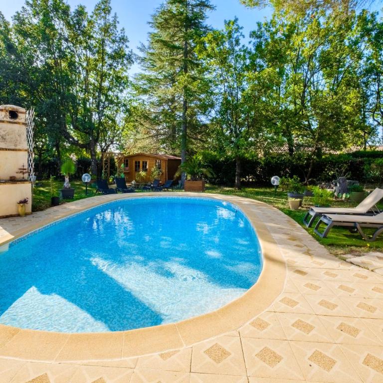 Appartement Lou Paradou - Apartment mit 1 Schlafzimmer und Gartenblick - 13