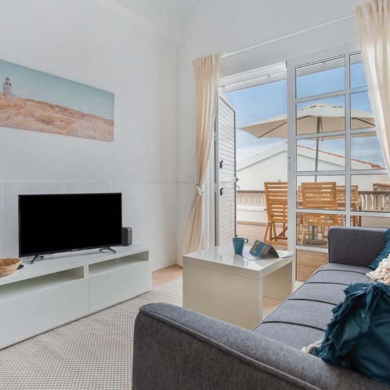 Calida Vivienda Accesible - Studio Apartment with Sea View - 19