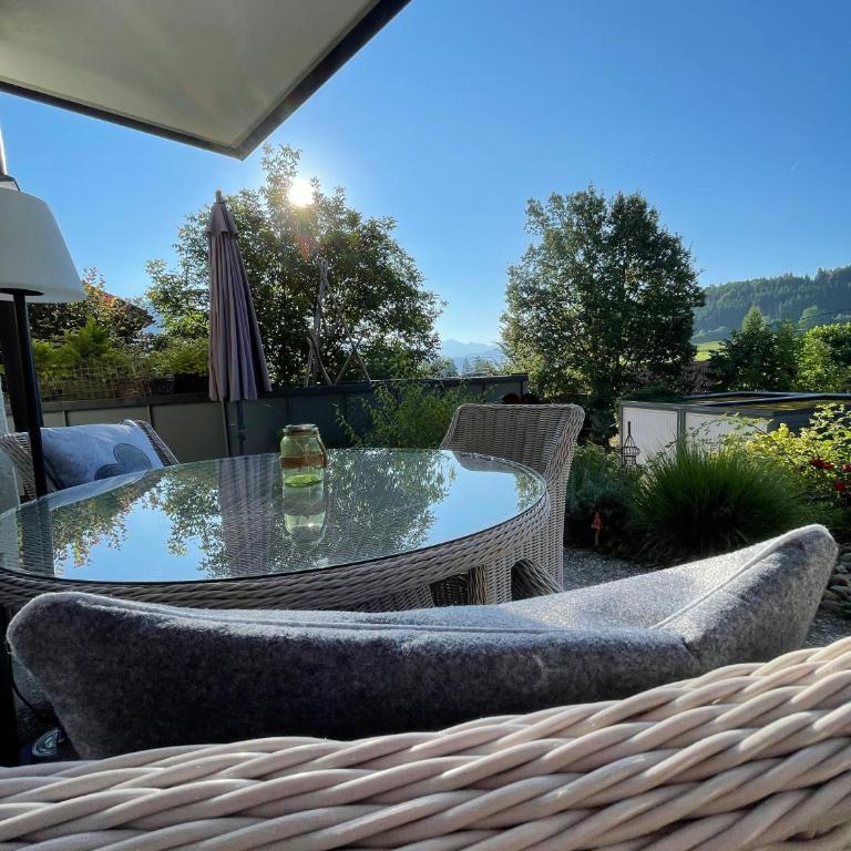 Ferienwohnung Alpenherz 80qm - Apartment mit 1 Schlafzimmer und Gartenblick - 15