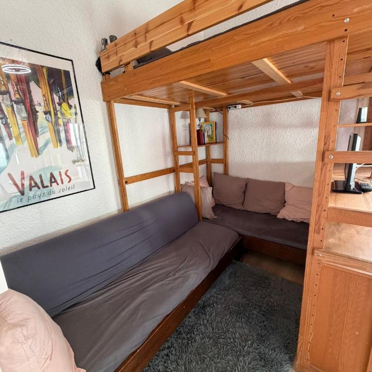 Appart pied des pistes vue montagne - Superior Apartment mit 1 Schlafzimmer und Balkon - 10