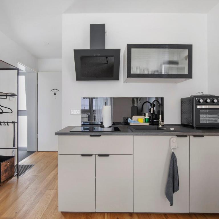 Global Bnb - Ay Homes - Superior Apartment mit 1 Schlafzimmer und Balkon - 10