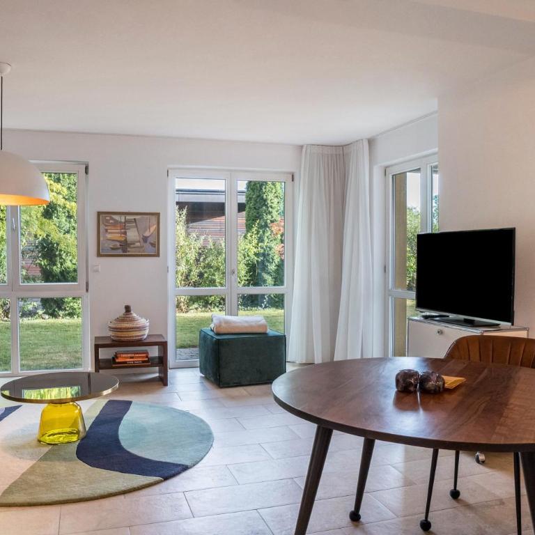 Ferienwohnung Tödiblick - Apartment mit 1 Schlafzimmer und Gartenblick - 3