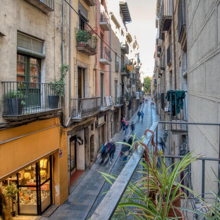 Old Side Girona one - Apartamento Superior de 1 dormitorio con balcón - 2
