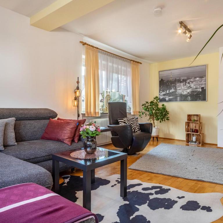 Mein lieber Schwan - Deluxe-Apartment mit 2 Schlafzimmern und Gartenblick - 3