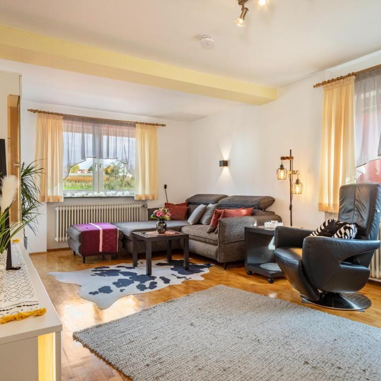 Mein lieber Schwan - Deluxe-Apartment mit 2 Schlafzimmern und Gartenblick - 24