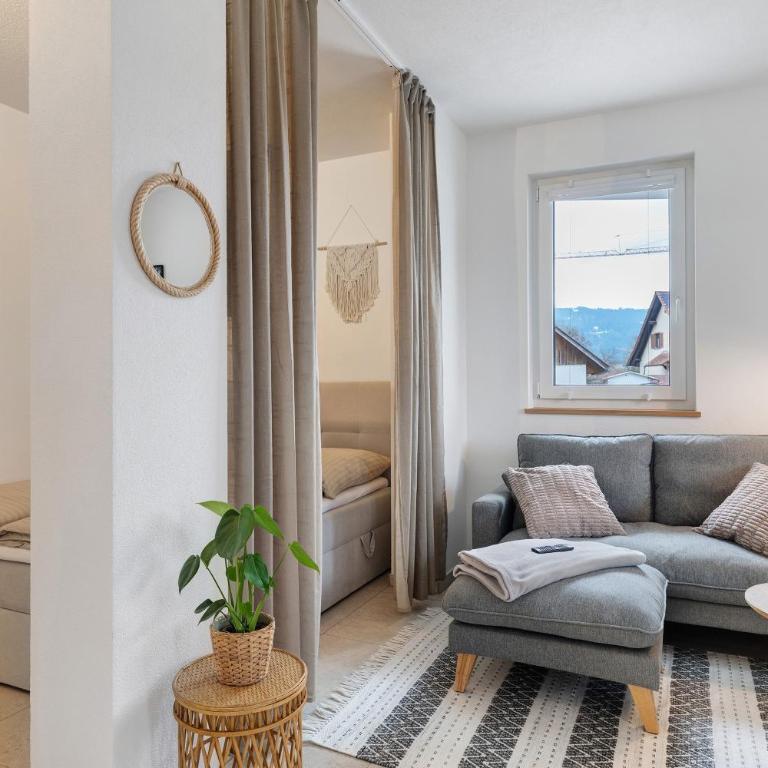 Bodensee Apartment Lindau - Apartment mit 1 Schlafzimmer und Gartenblick - 3