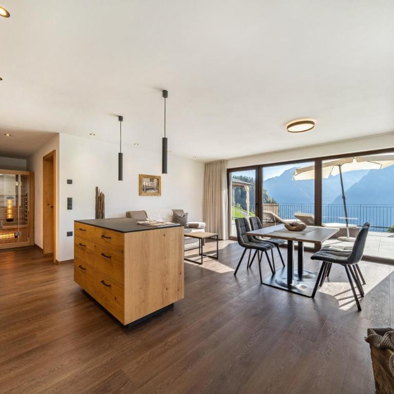 Sunnseitn Lodge Exclusive Panorama - Deluxe-Apartment mit 2 Schlafzimmern und Gartenblick - 3
