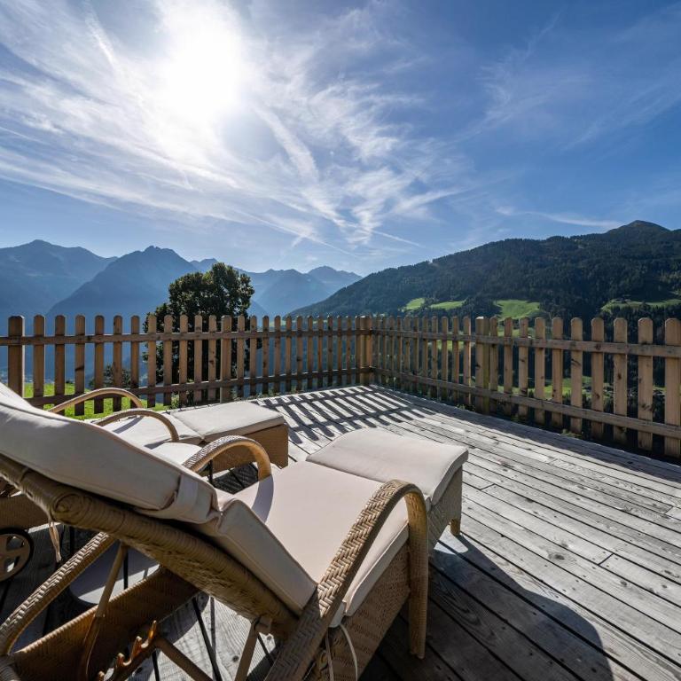 Sunnseitn Lodge Exclusive Panorama - Deluxe-Apartment mit 2 Schlafzimmern und Gartenblick - 17