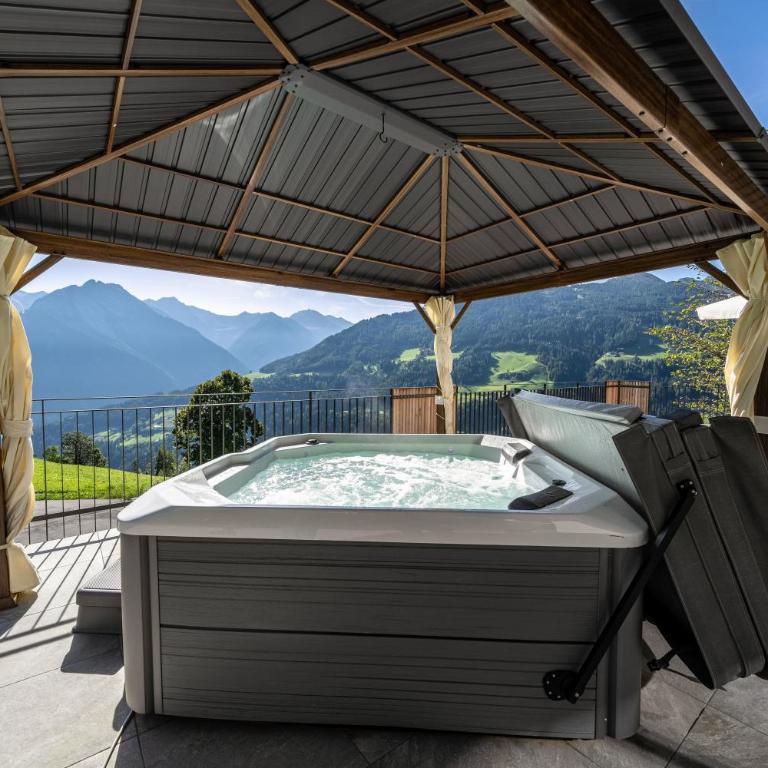 Sunnseitn Lodge Exclusive Panorama - Deluxe-Apartment mit 2 Schlafzimmern und Gartenblick - 7
