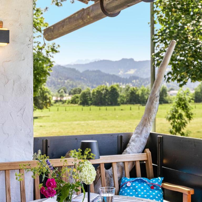 Ferienwohnung Stuiben Garmisch - Studio - Vue sur Montagne - 6