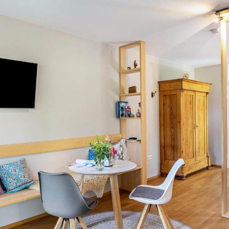 Ferienwohnung Stuiben Garmisch - Studio - Vue sur Montagne - 9