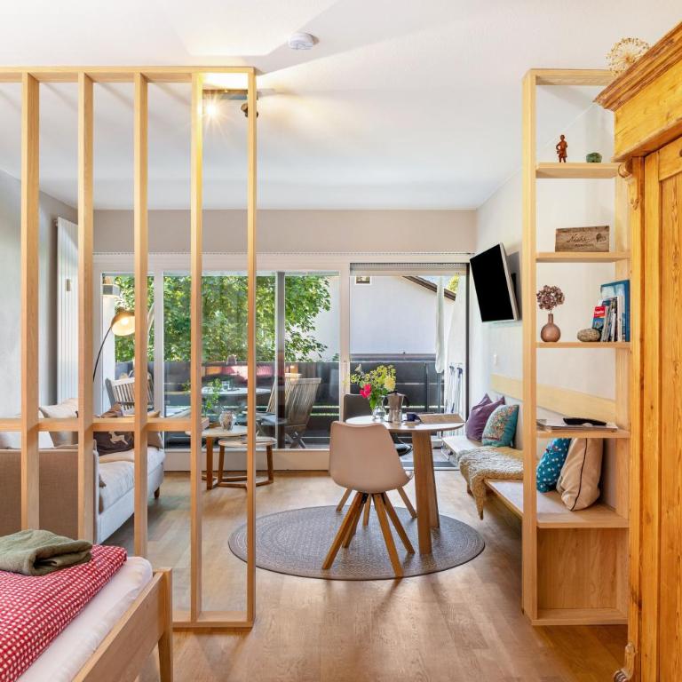 Ferienwohnung Stuiben Garmisch - Studio - Vue sur Montagne - 18