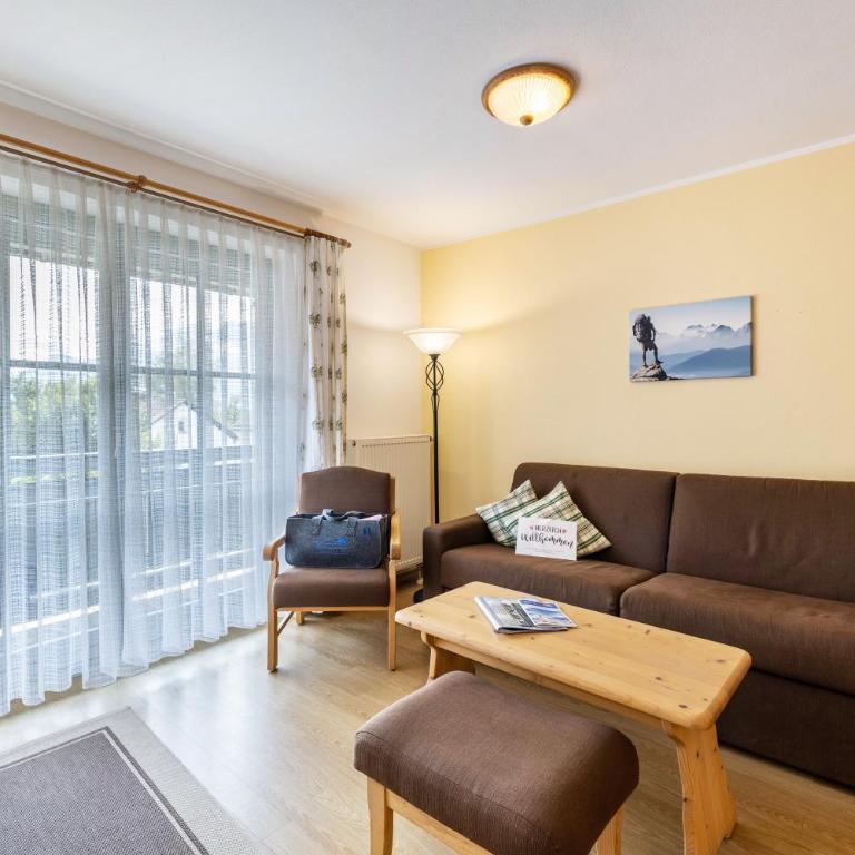 Fewo Brünnstein - Nr 61 Pool, Sauna - Superior Apartment mit 1 Schlafzimmer und Balkon - 20