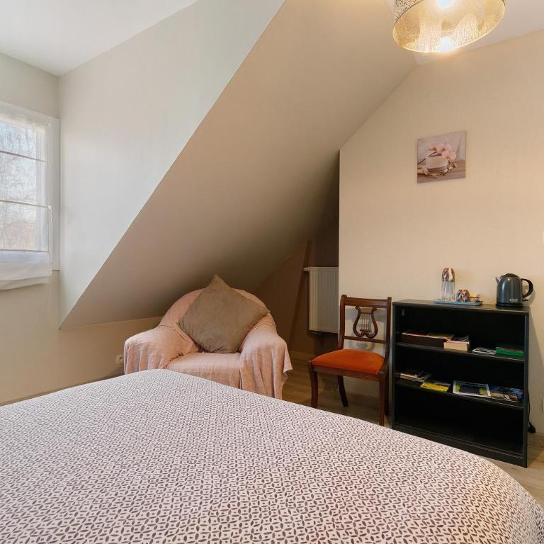 Chambres d'Hôtes - Les Boubous - Chambre Double Deluxe avec Douche - 2