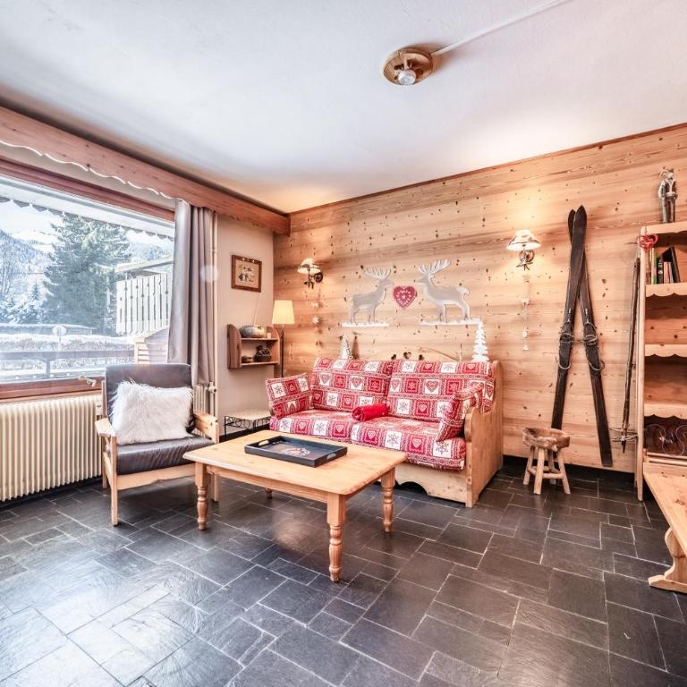 Appartement Morzine 1000 - 6 pers - Two-Bedroom Deluxe Apartment with Balcony - 5