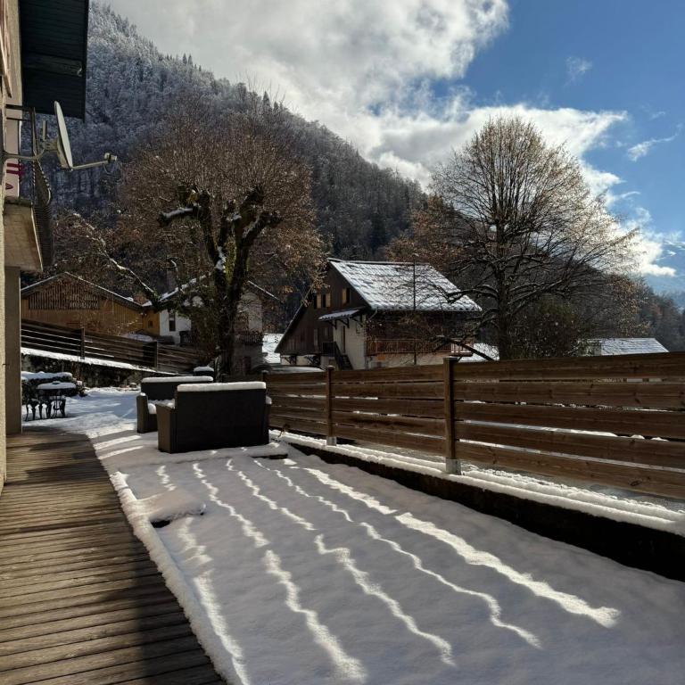 6 pers Samoëns Jardin, Vue et Wifi - Appartement 3 Chambres Premium avec Balcon - 24
