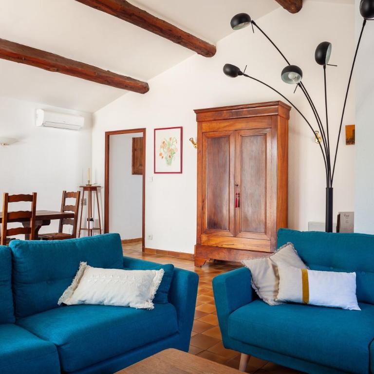 Maison bord de mer piscine et clim - Villa - Vue sur Jardin - 12