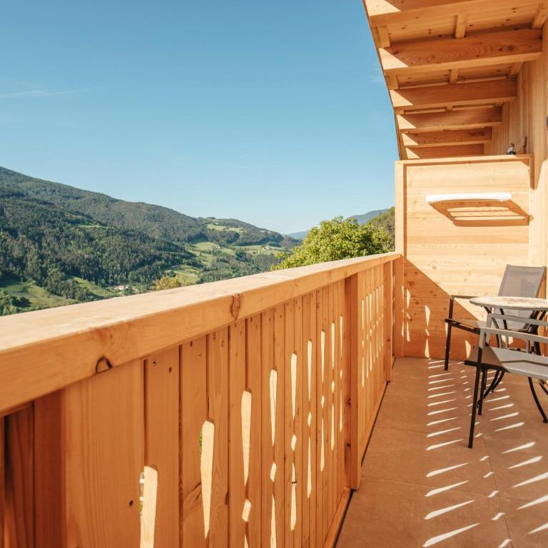Oberhemberger Hof Feldthurns - Appartement 1 Chambre Supérieur avec Balcon - 21